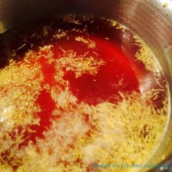frites de polenta: boulettes de boeuf sauce citron